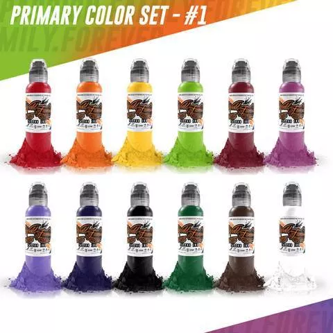 world-famous-primary-color-set-1 World Famous Primary Color Set #1