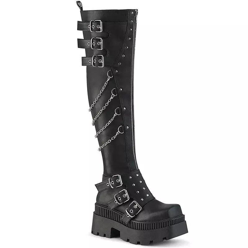 WRATH-310 [Black] | PLATFORM BOOTS [PREORDER]