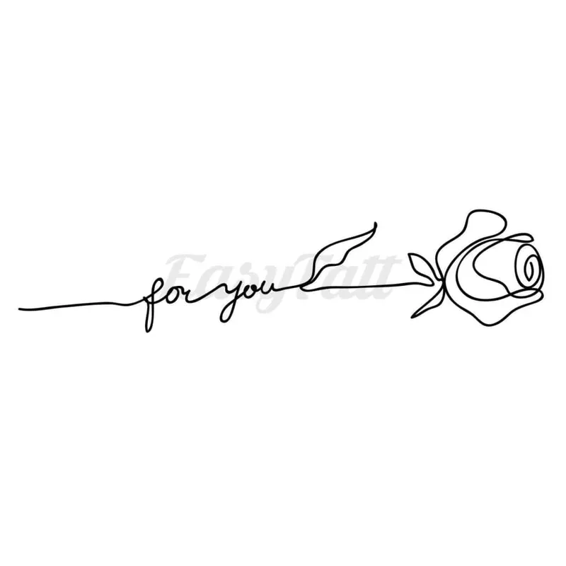 your-rose-temporary-tattoo Your Rose – Temporary Tattoo