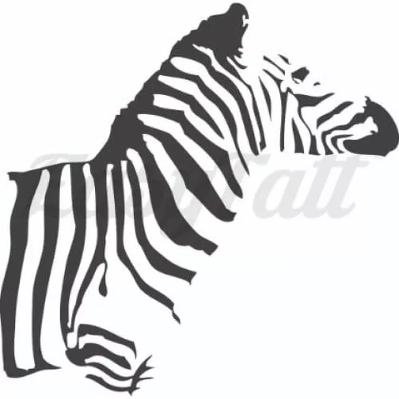 Zebra – Temporary Tattoo
