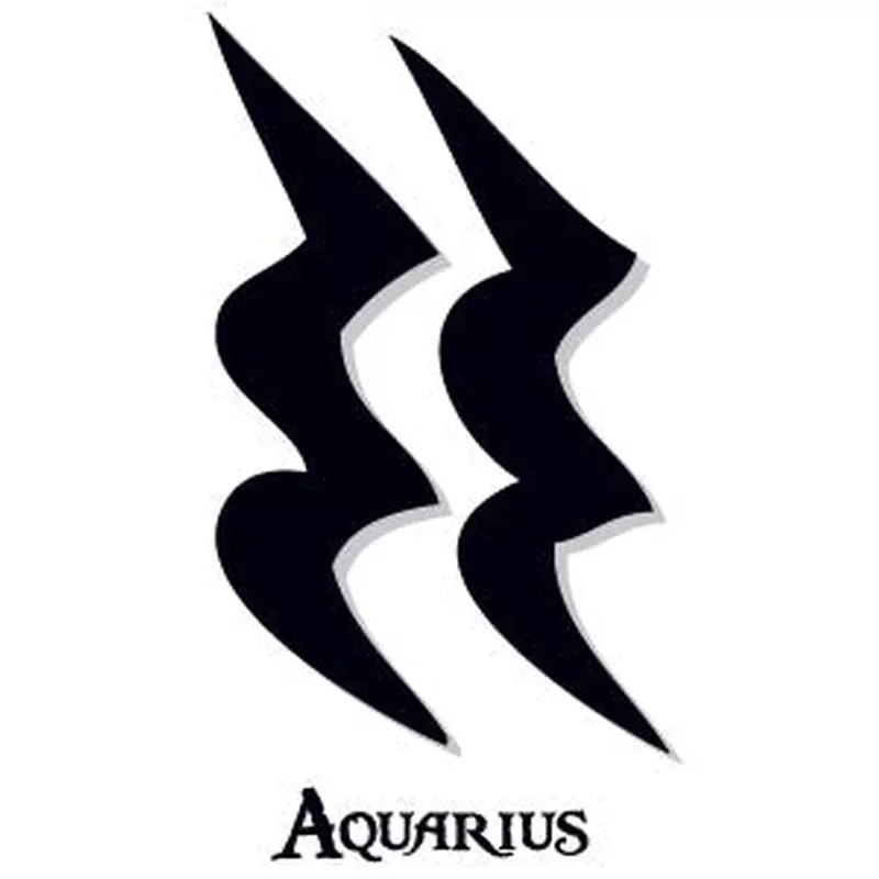 zodiac-aquarius-tattoo Zodiac “Aquarius” Tattoo