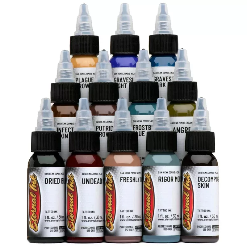 zombie-color-set-12-1oz-bottles-eternal-tattoo-ink Zombie Color Set of 12 – 1oz Bottles – Eternal Tattoo Ink